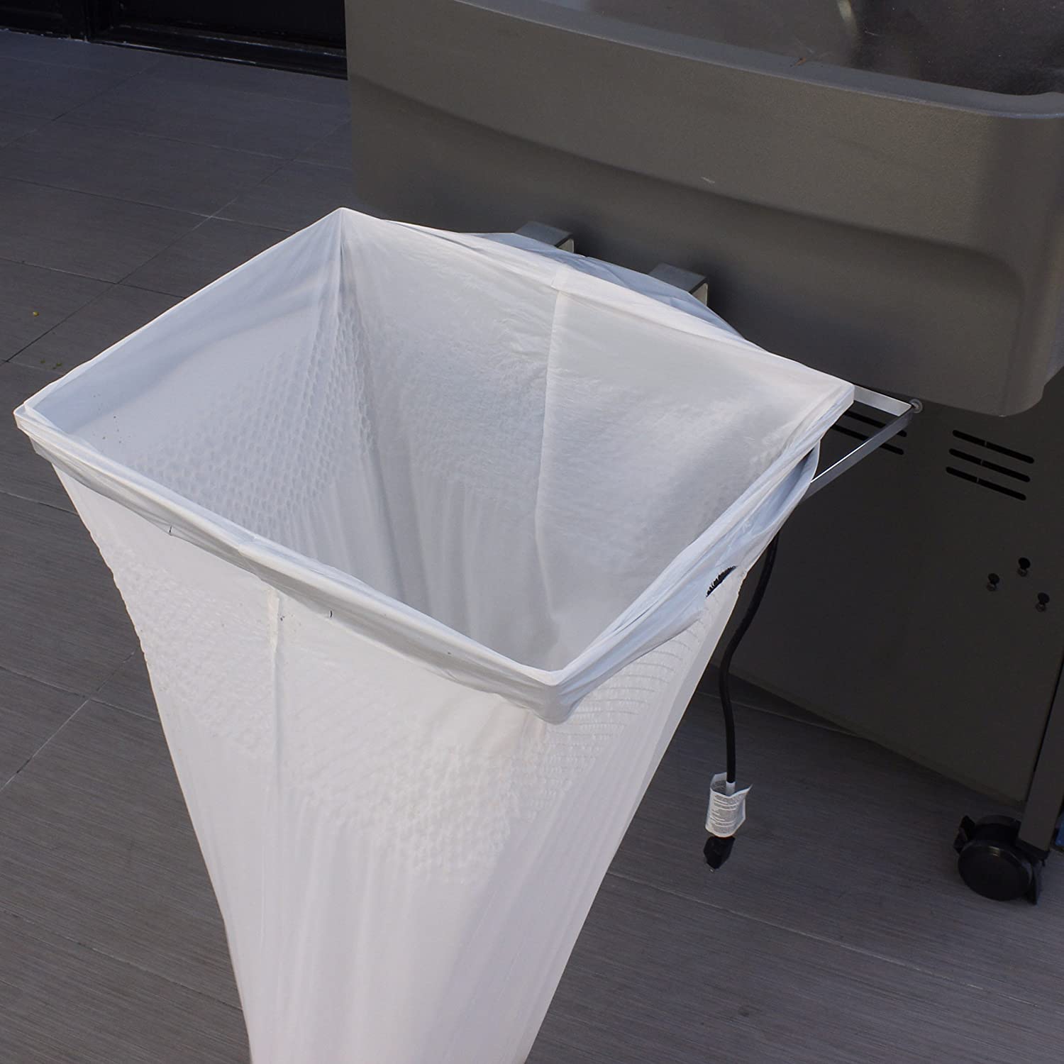 Yukon Glory YG-778 Stainless-Steel Portable Trash Bag Holder-Ideal Accessor