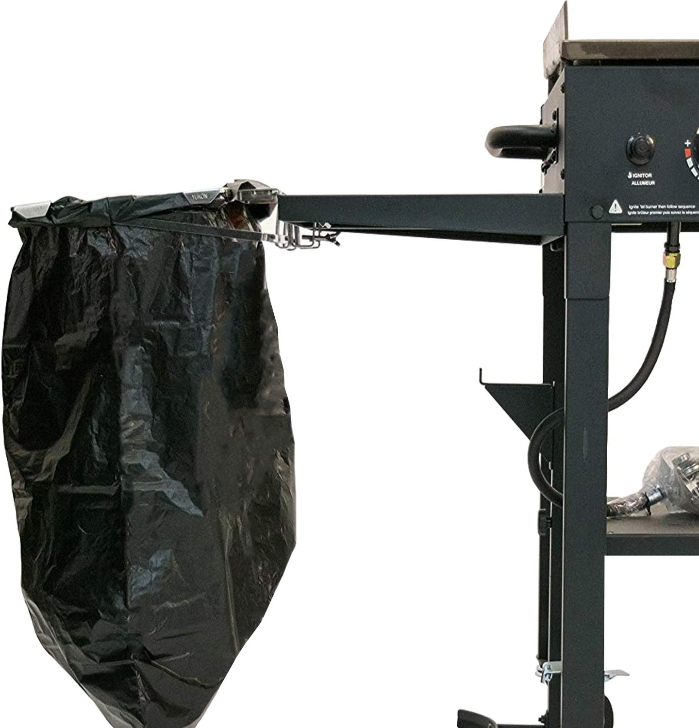 Yukon Glory YG-778 Stainless-Steel Portable Trash Bag Holder-Ideal Accessor