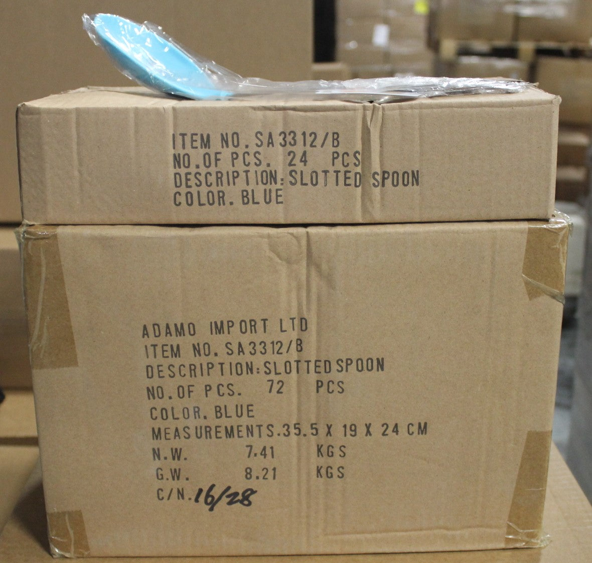 Sara Cucina 30cm Slotted Spoon with a silicone head and a stainless steel handle. Heat resistant up to 230 degrees.