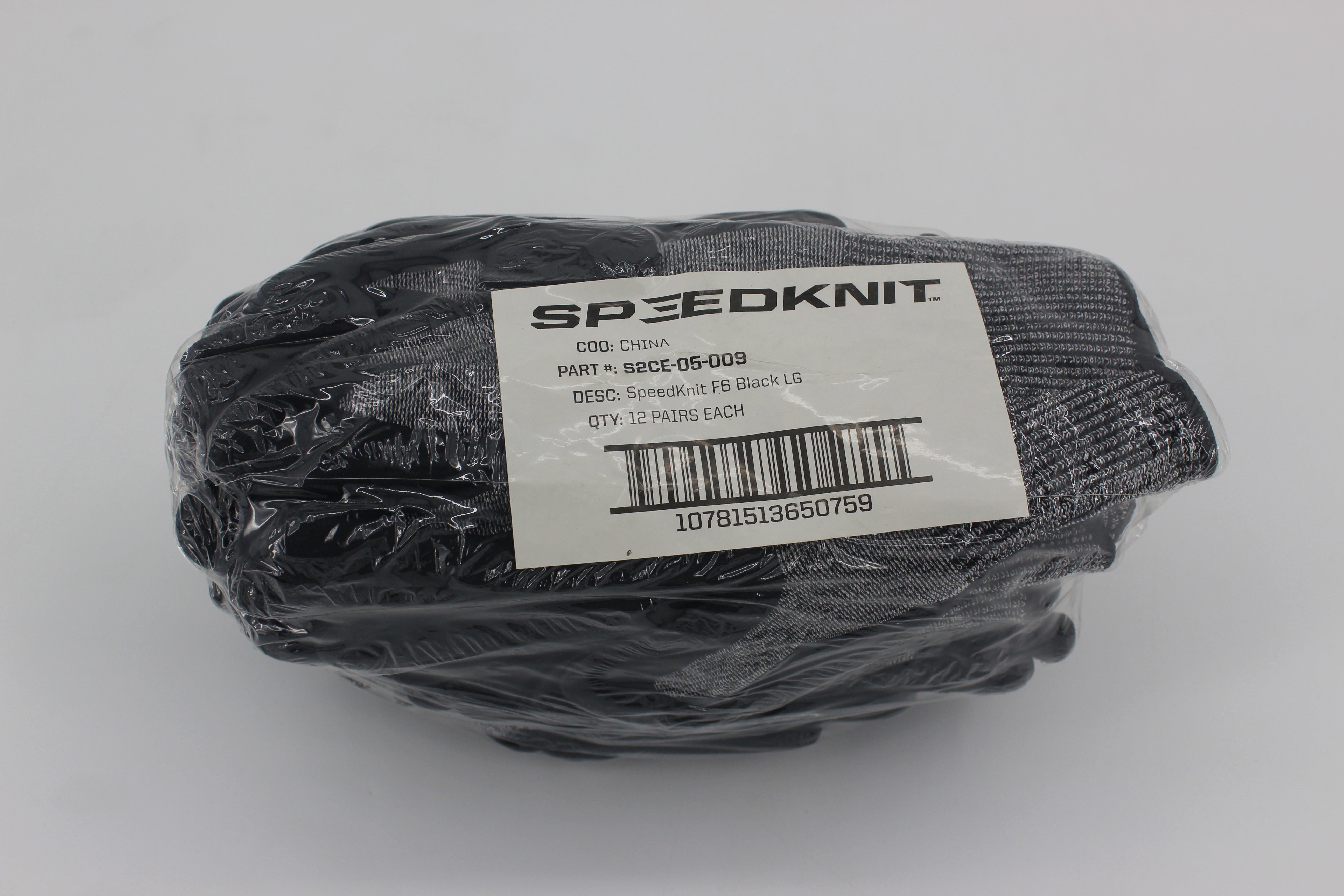 Mechanix Wear Coated Knit Work Gloves, Speedknit, ANSI A6 (S, M, L, XL, 2XL), 12 Pair in a bag with no tags