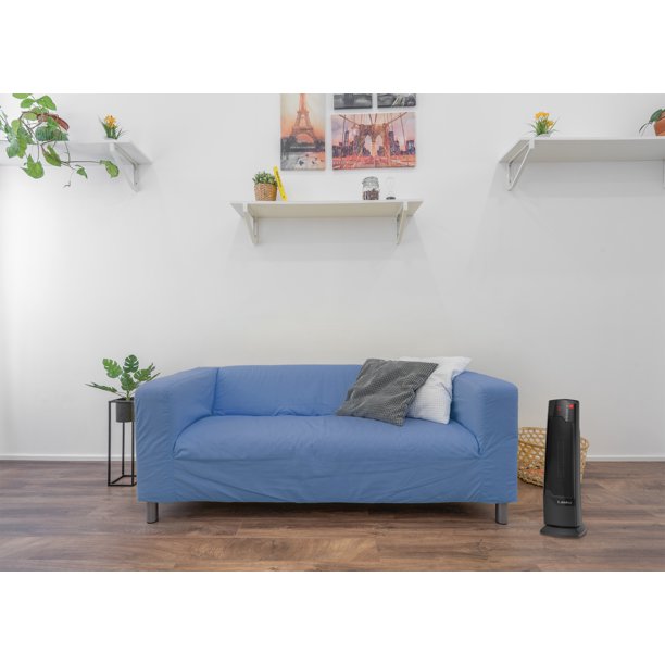 Lasko 1500W Oscillating Ceramic Tower Space Heater with Remote, Factory Refurbished, FOB KS