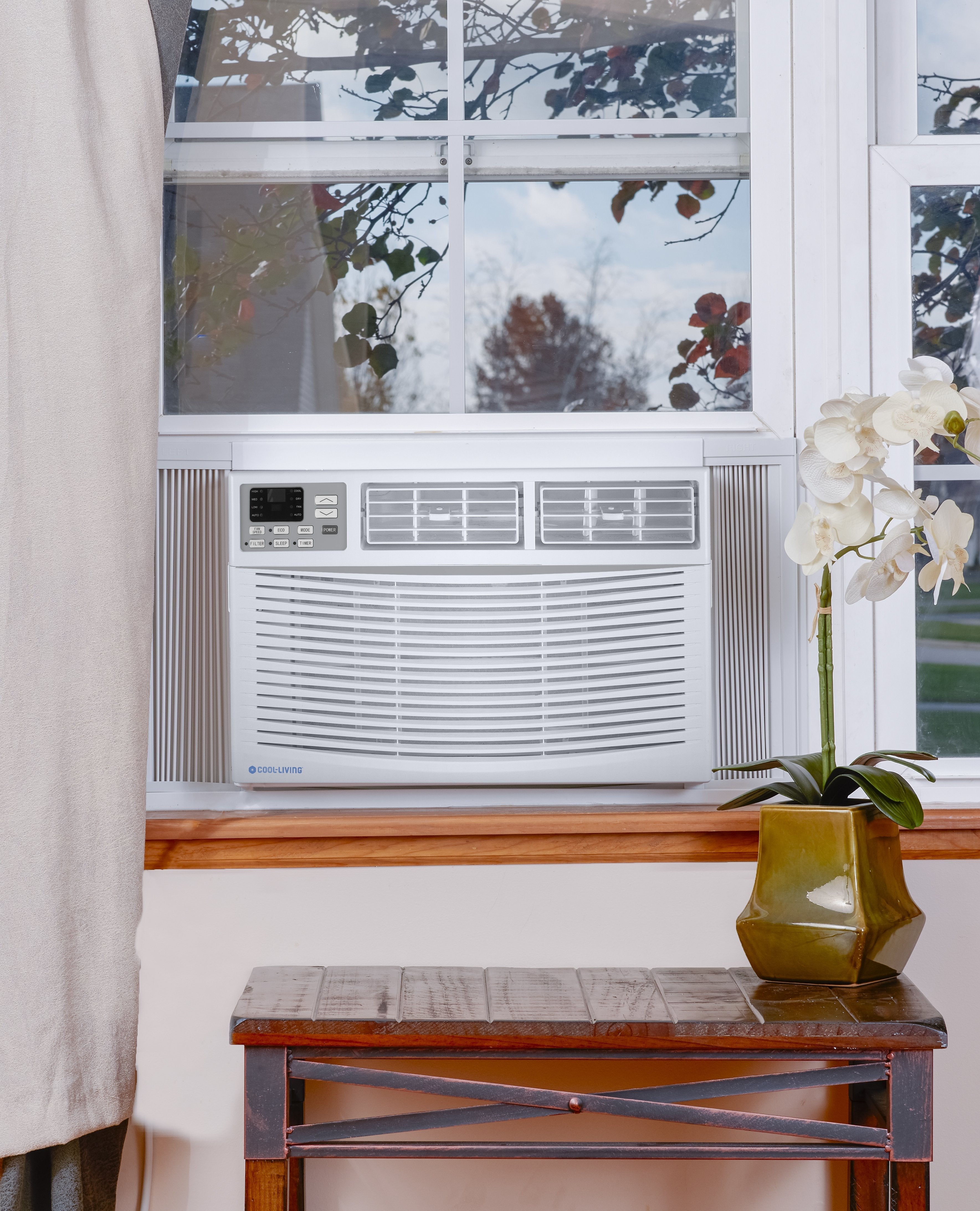 Cool-Living 8,000 BTU 115-Volt Window Air Conditioner, FOB KS
