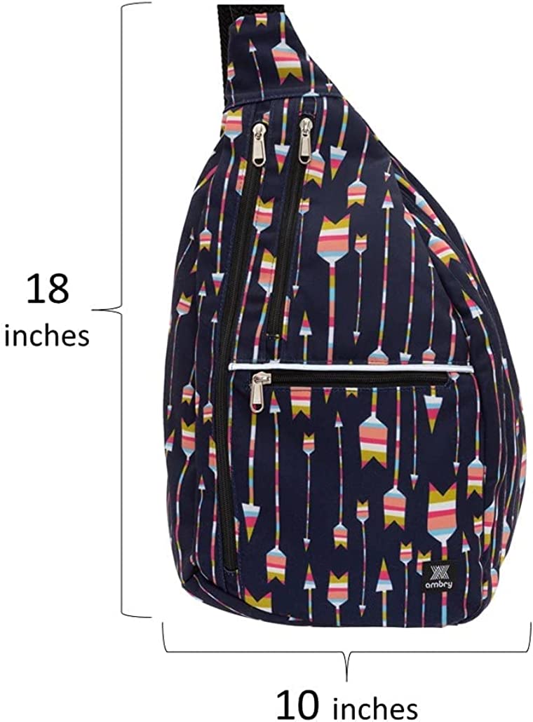 Ambry Rope Sling Backpack for Women, Perfect as a Purse Bag for Small Laptop or Tablet, Use for Travel, Commuting, and School