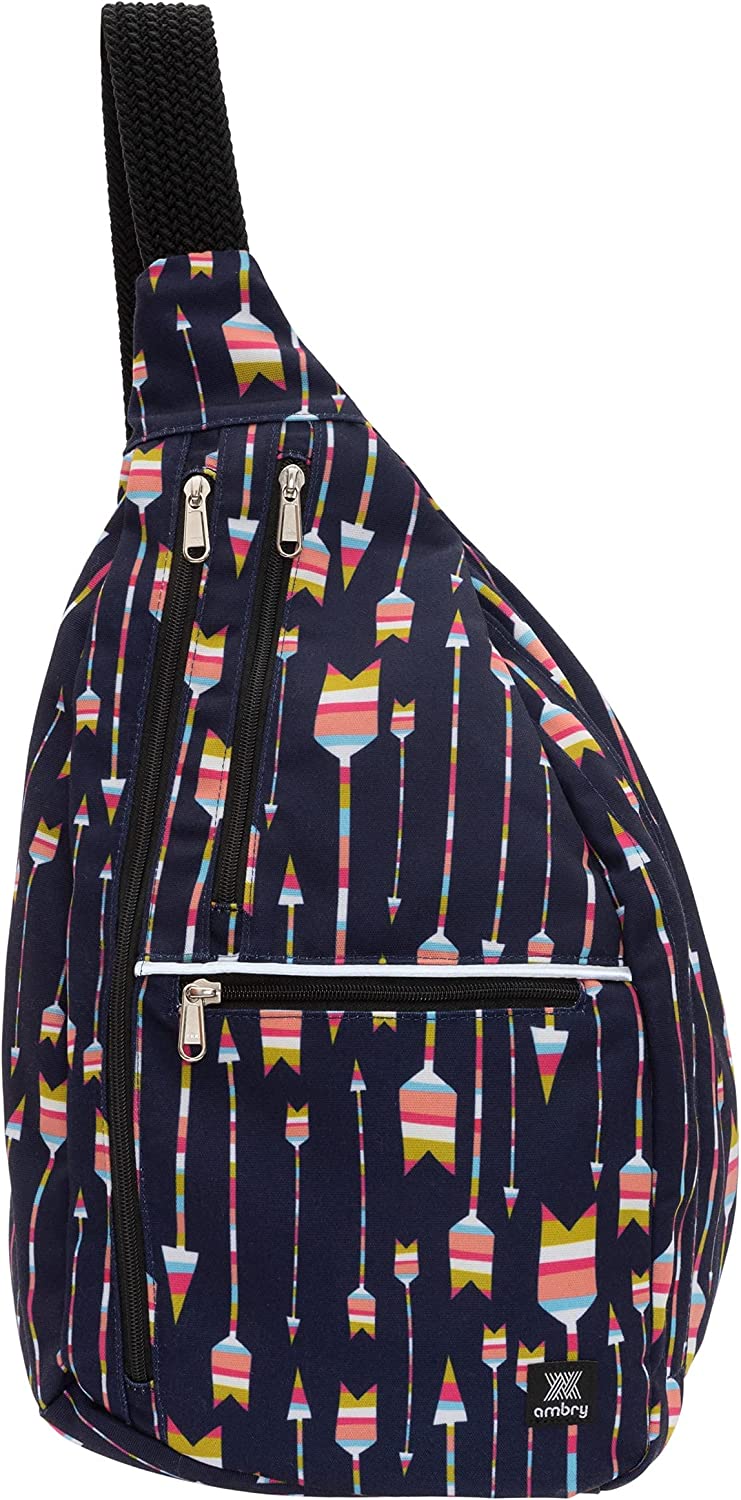 Ambry Rope Sling Backpack for Women, Perfect as a Purse Bag for Small Laptop or Tablet, Use for Travel, Commuting, and School