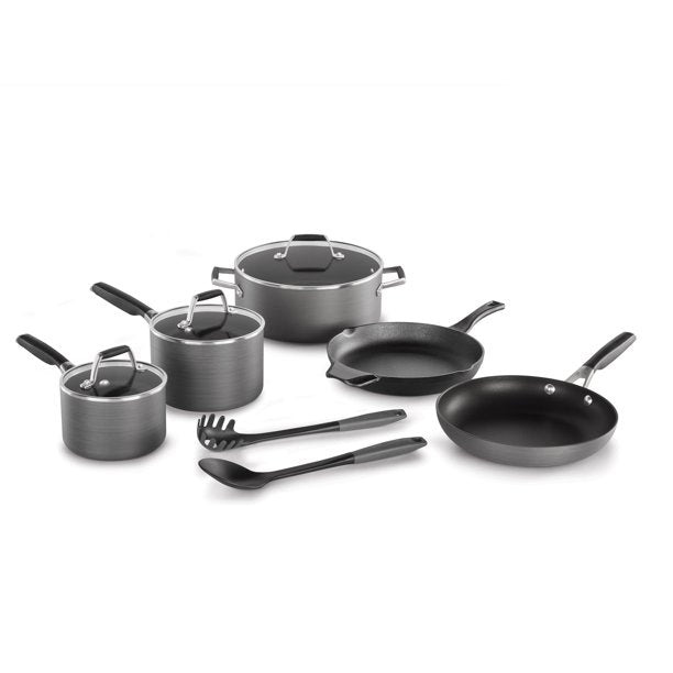 Calphalon Hard-Anodized Nonstick Pots and Pans, 10-Piece Cookware Set, FOB KS