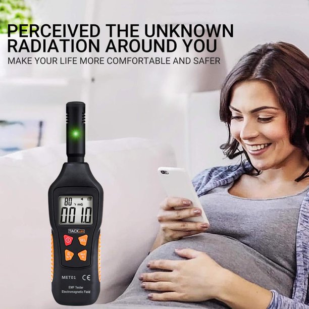 TACKLIFE EMF Meter, 5Hz-3500MHz, FOB KS