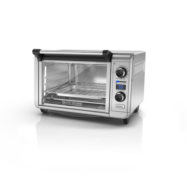 BLACK+DECKER 6-Slice Digital Convection Countertop Oven, FOB CA