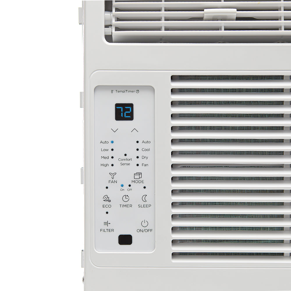 Midea 5,000 BTU ComfortSense Room Air Conditioner, White, FOB KS