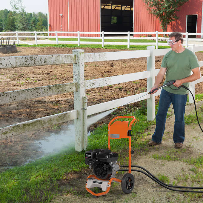 Briggs & Stratton Murray 3,200 PSI  2.5 GPM Adjustable Pressure Washer (50-State Compliant) with Briggs & Stratton Engine, Factory Refurbished, FOB KS
