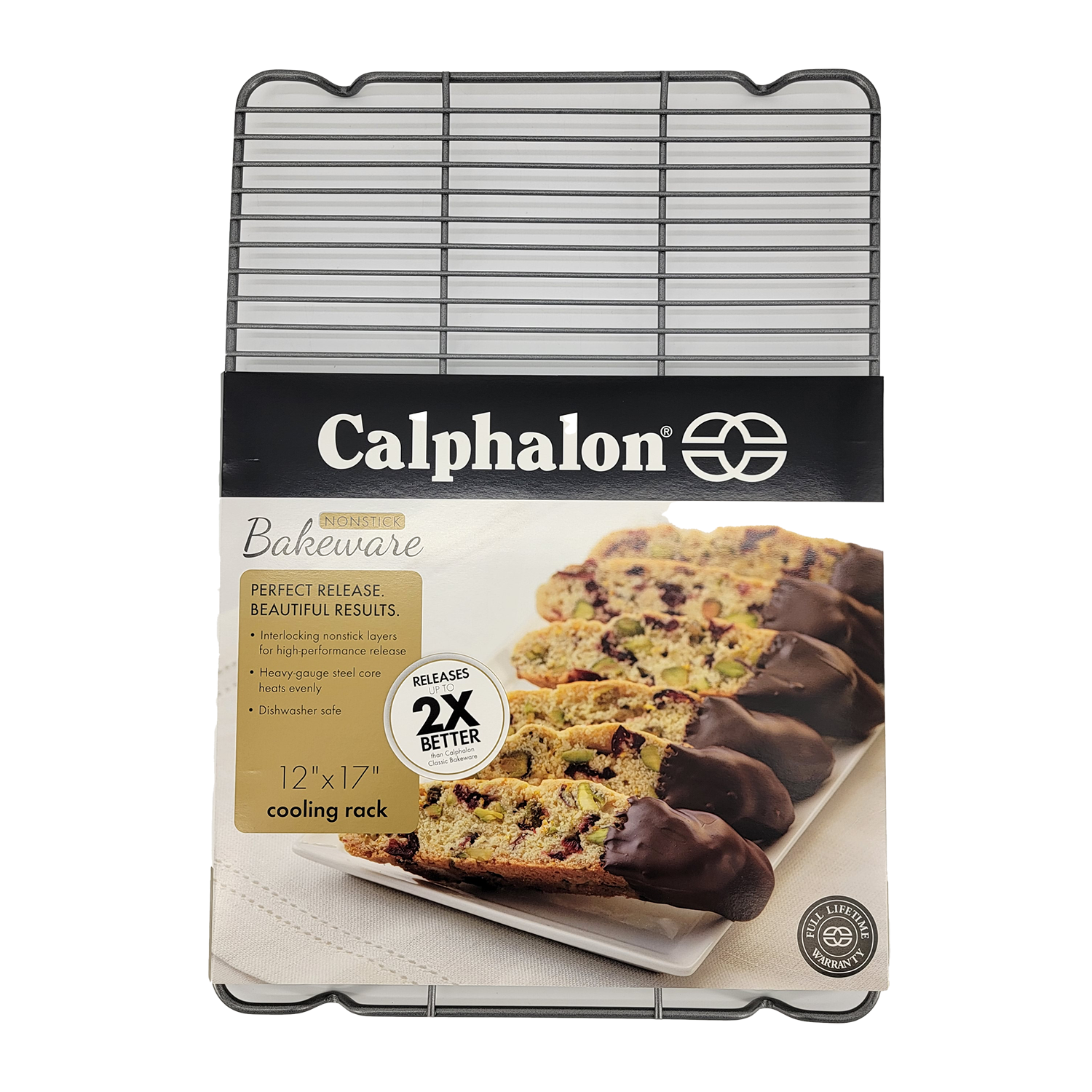 Calphalon Nonstick Bakeware 12" x 17" Cooling Rack, 1-pack, FOB KS