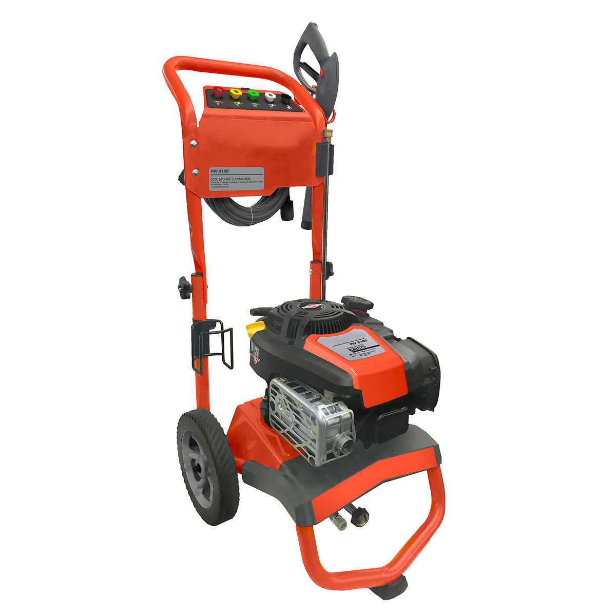 Murray 3,100 PSI 2.5 GPM Gas Pressure Washer with Briggs & Stratton Engine, Factory Refurbished, Brown Box, FOB KS