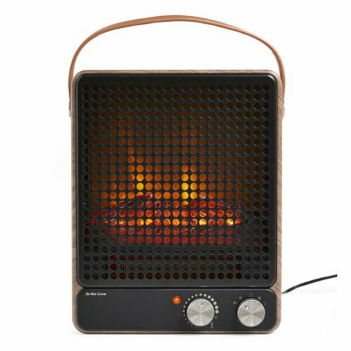 Better Homes & Gardens 1500W Portable Fan Fireplace, Factory Refurbished, FOB KS