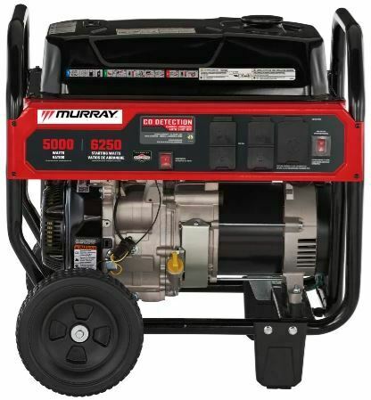 Murray 5000/6250 Watt Portable Generator, Factory Refurbished, FOB KS