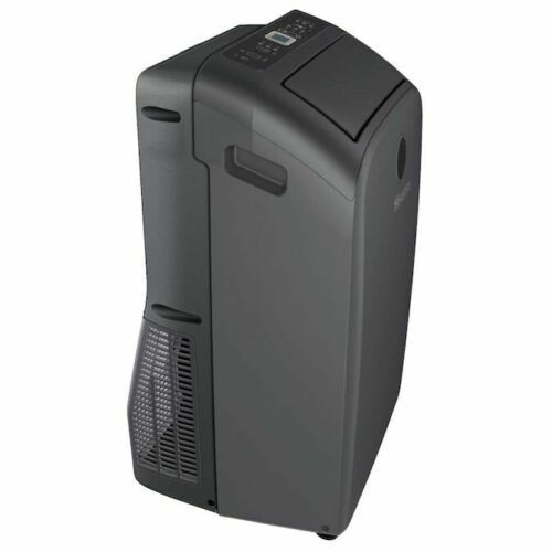 Hisense 14000 BTU (9500 BTU DOE) 115-Volt Grey Portable Air Conditioner w/ Wi-Fi, Factory Refurbished, FOB KS