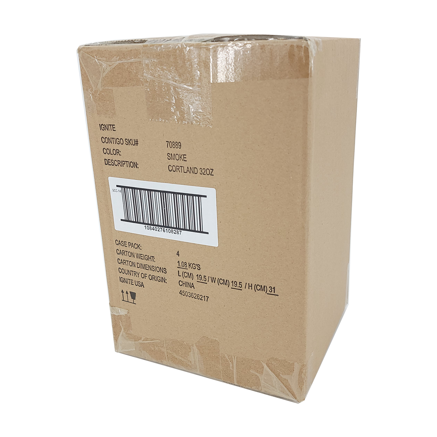 Contigo Cortland Autoseal 32 oz. Water Bottle, FOB KS