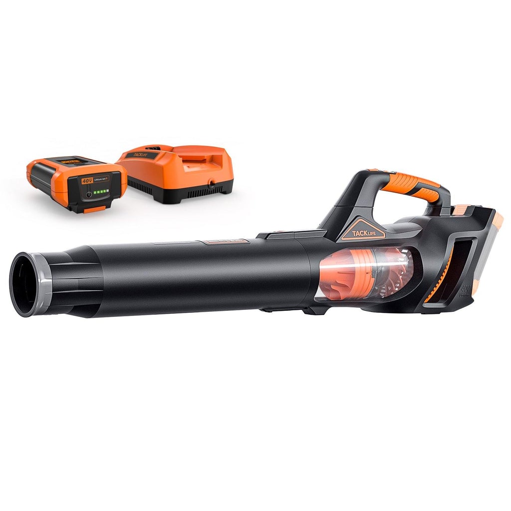 TACKLIFE 40V Cordless Leaf Blower w/ 4 Ah Battery & Charger, FOB KS