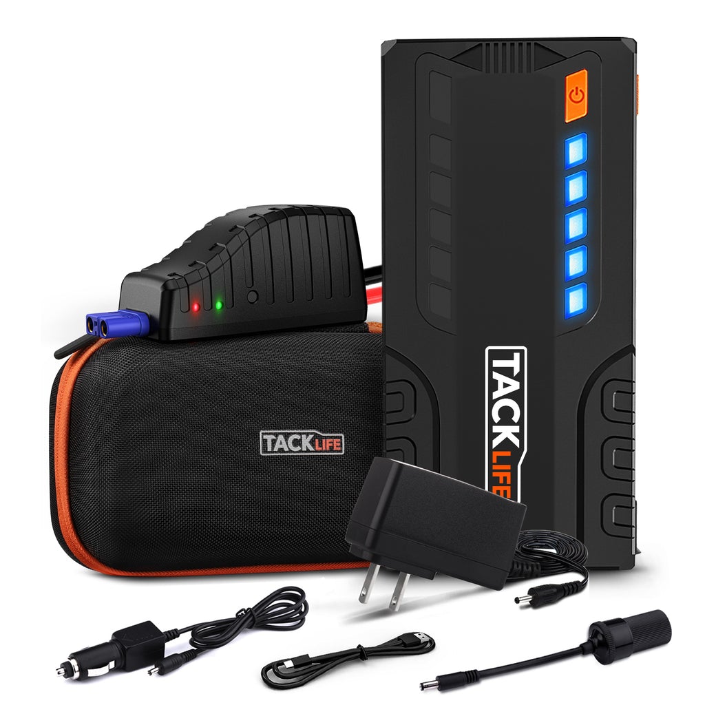 TACKLIFE T6 Car Jump Starter, Green, FOB KS