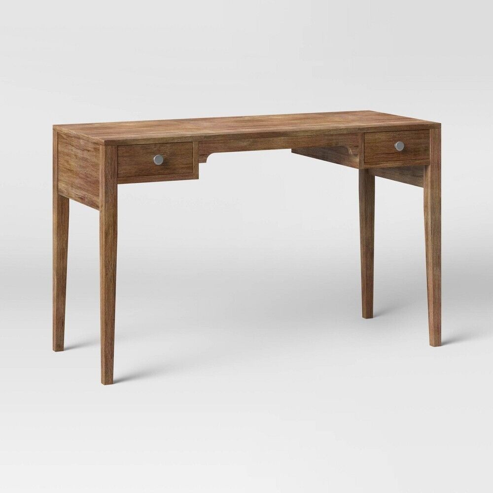 Threshold Classic Wood Desk with Drawers