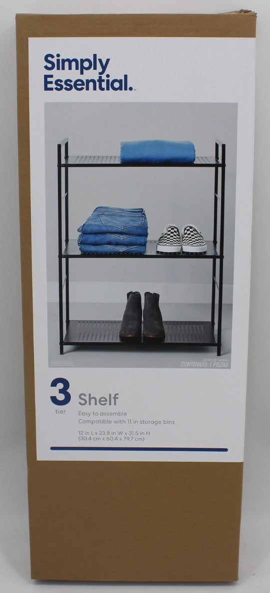 Simply Essential 3-Tier Metal Shelf