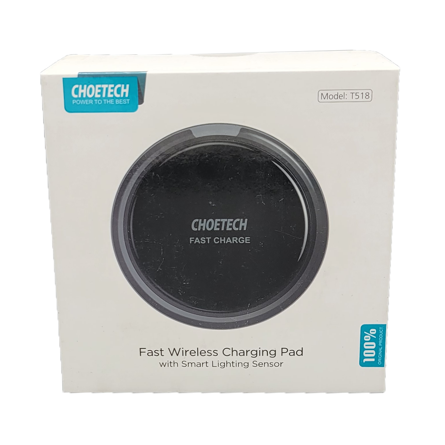Choetech Qi Certified 7.5W Fast Wireless Charger, FOB KS