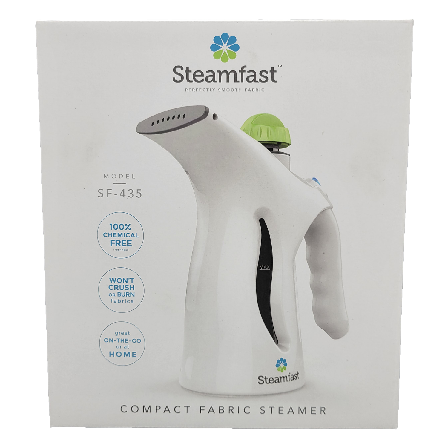 Steamfast Compact Fabric Streamer, White, FOB KS
