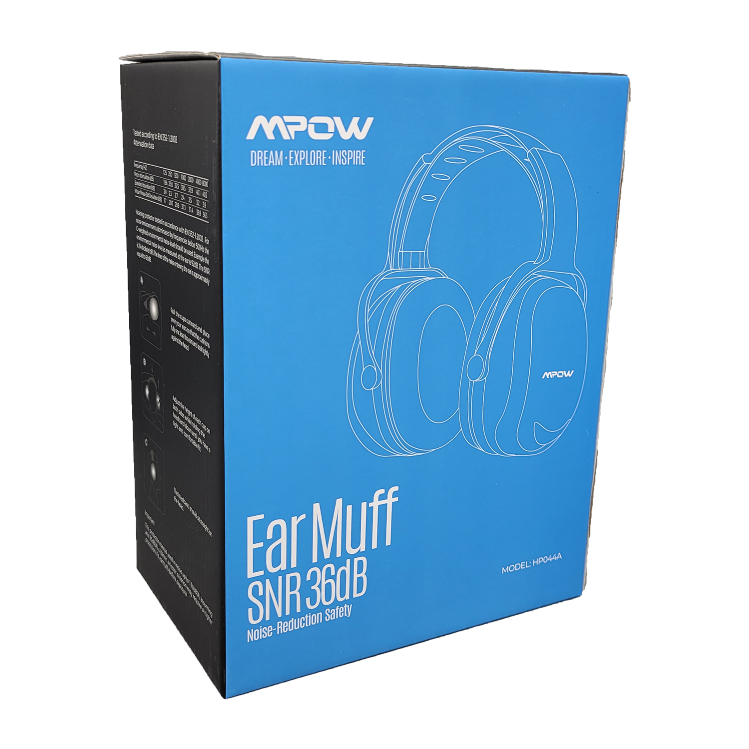 Mpow Noise Reduction Safety Ear Muffs, FOB KS