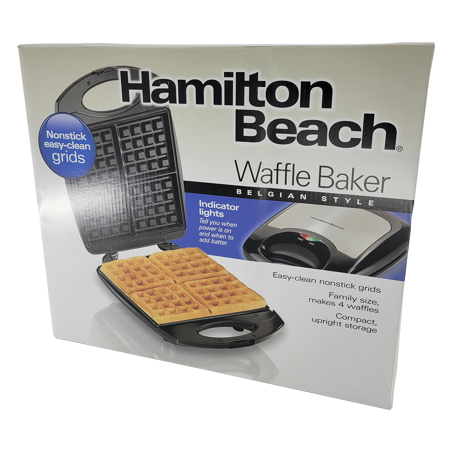 Hamilton Beach Belgian Style Waffle Maker, FOB KS