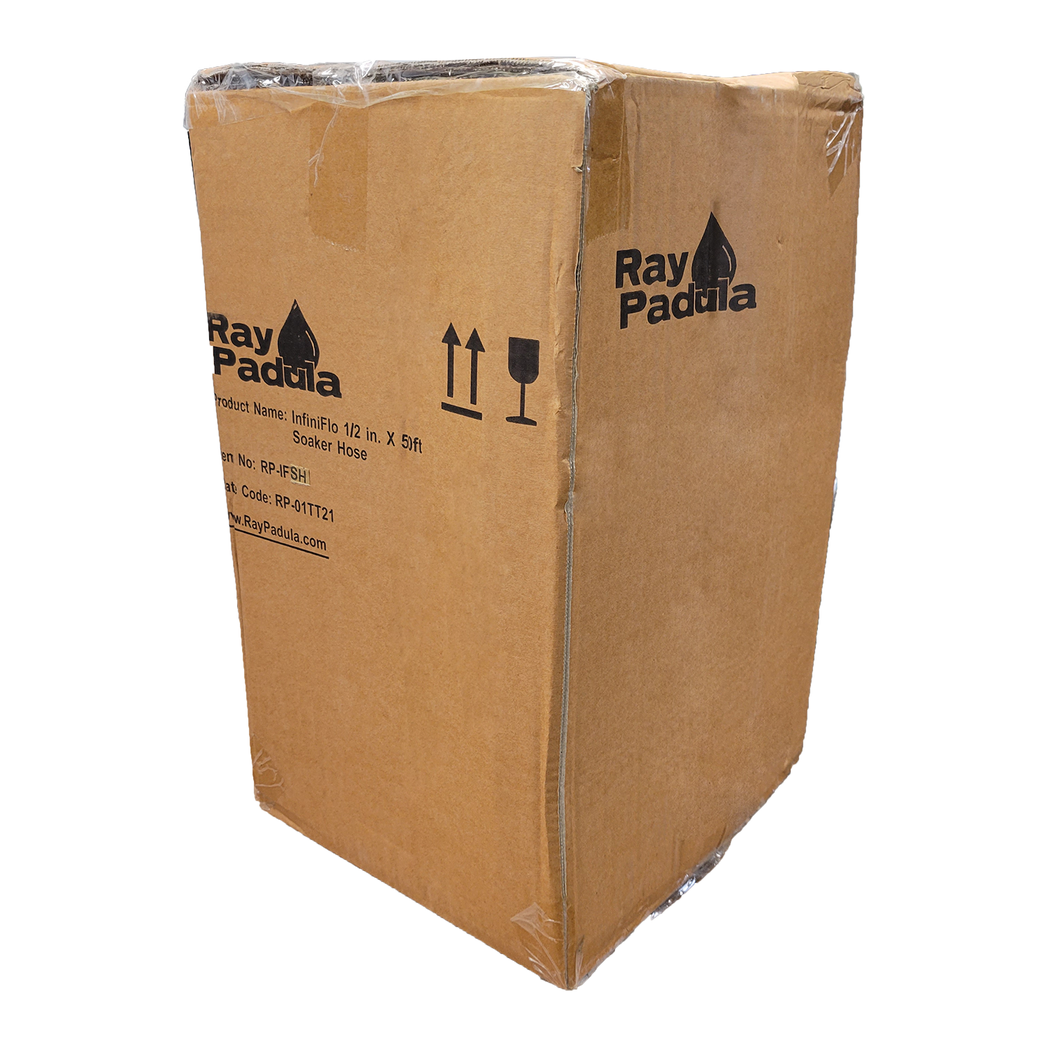 Ray Padula 1/2 in. x 50 ft. SuperFlex Flexible Porous Soaker Hose, FOB KS