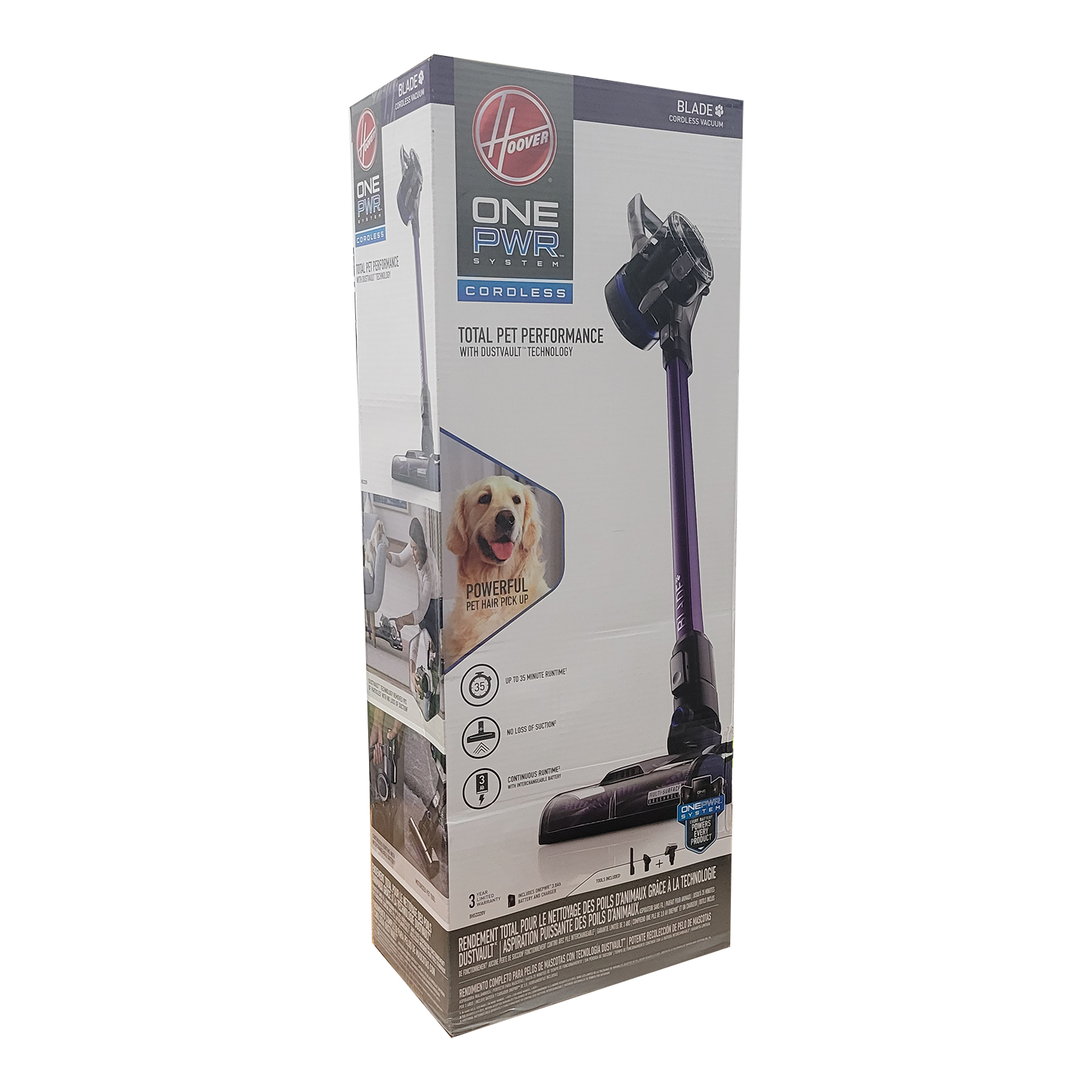Hoover ONEPWR Blade Pet Multi-Surface Cordless Stick Vacuum Cleaner, FOB KS