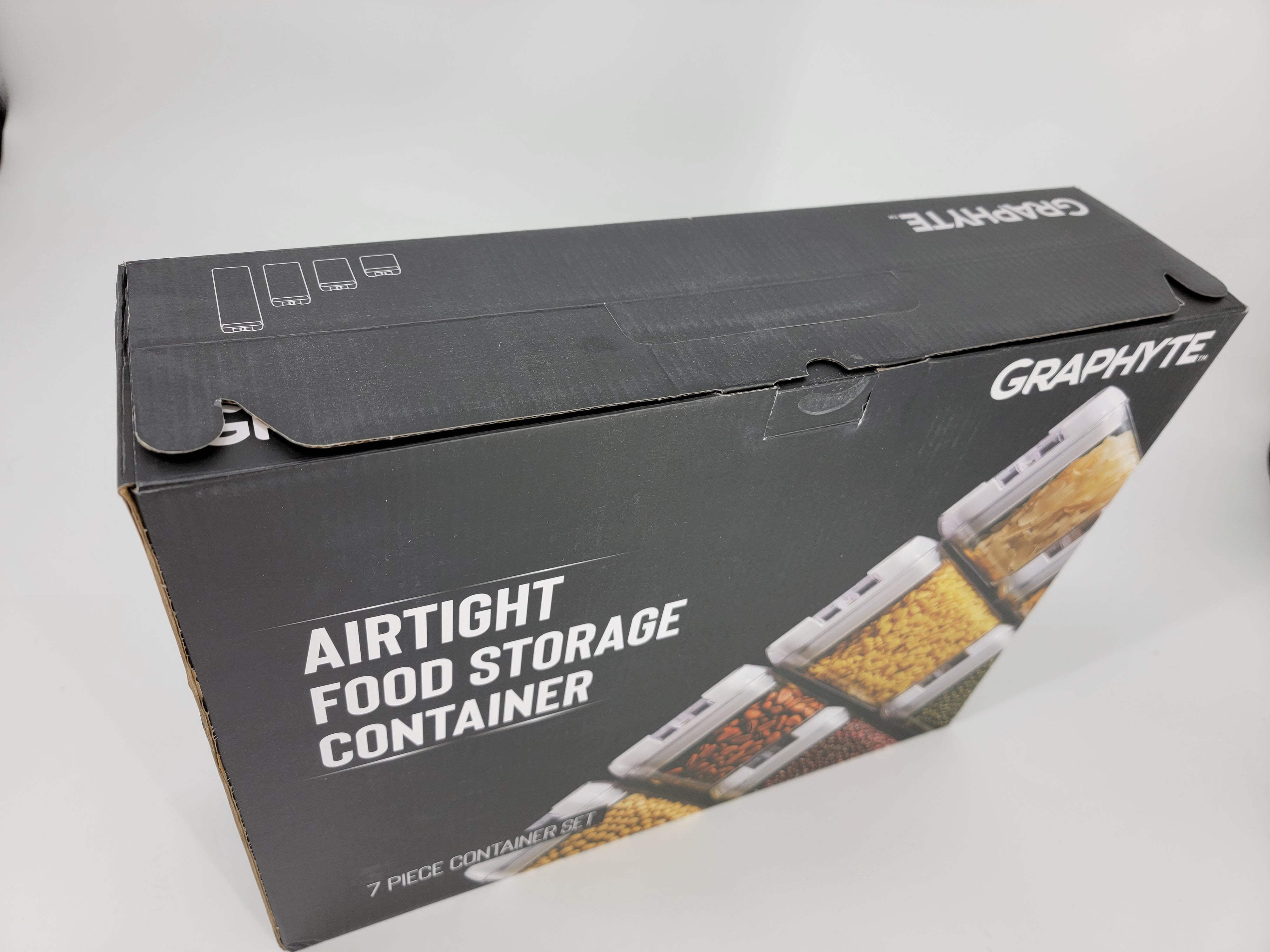 Graphyte Food Storage Container Set - 7 Piece, FOB KS