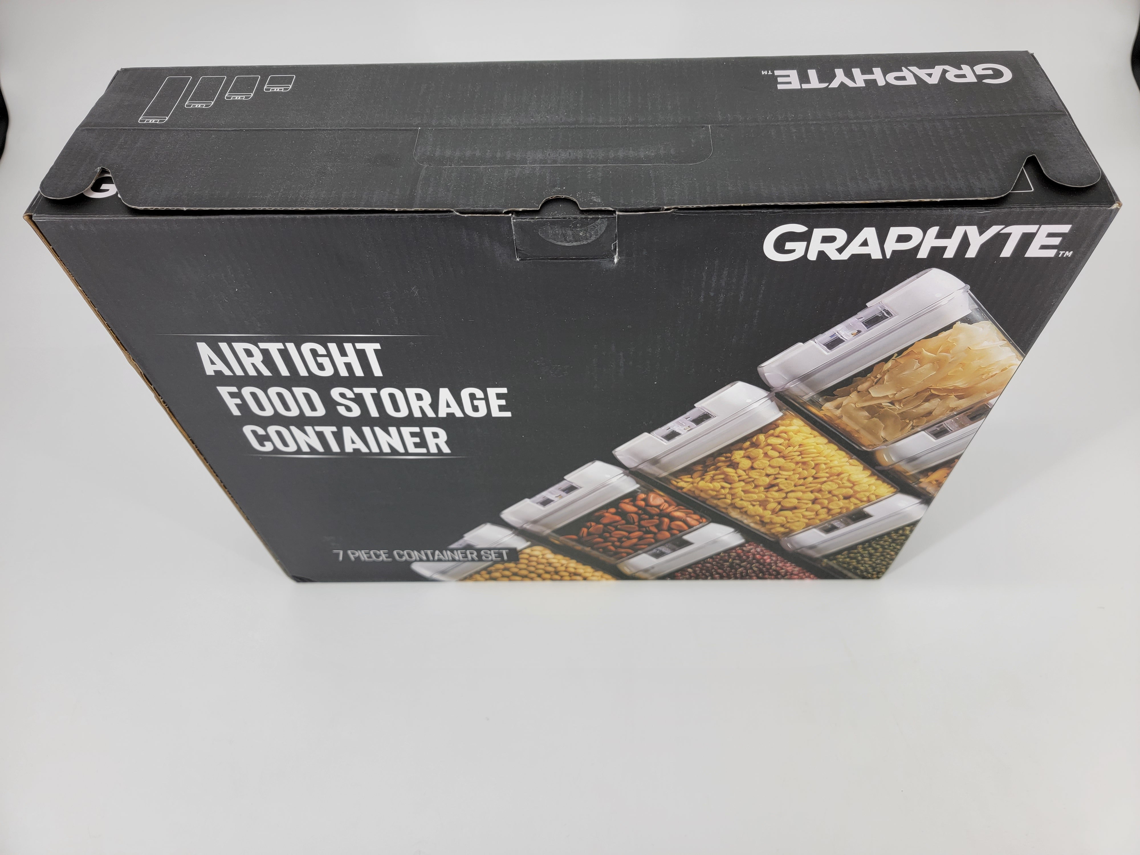 Graphyte Food Storage Container Set - 7 Piece, FOB KS