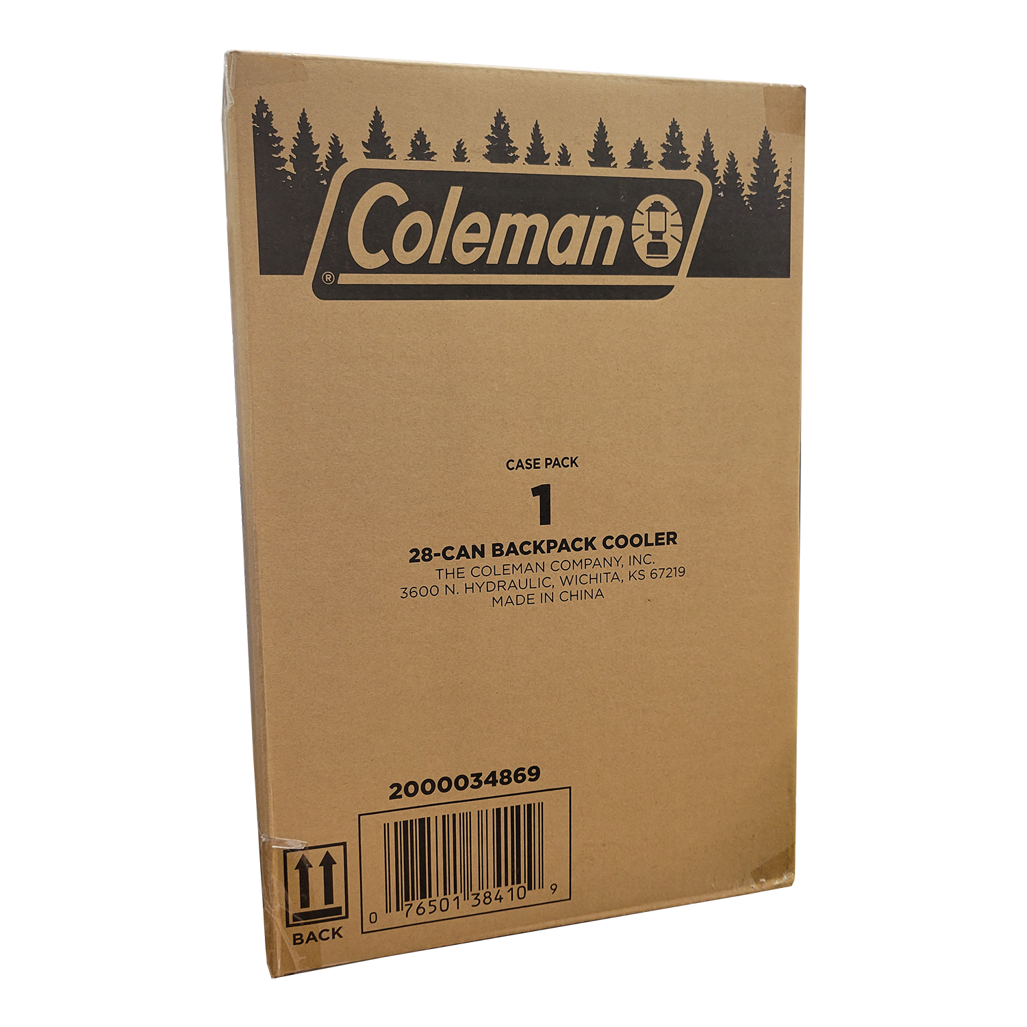 Coleman Softside Backpack Cooler 28 Can, FOB KS