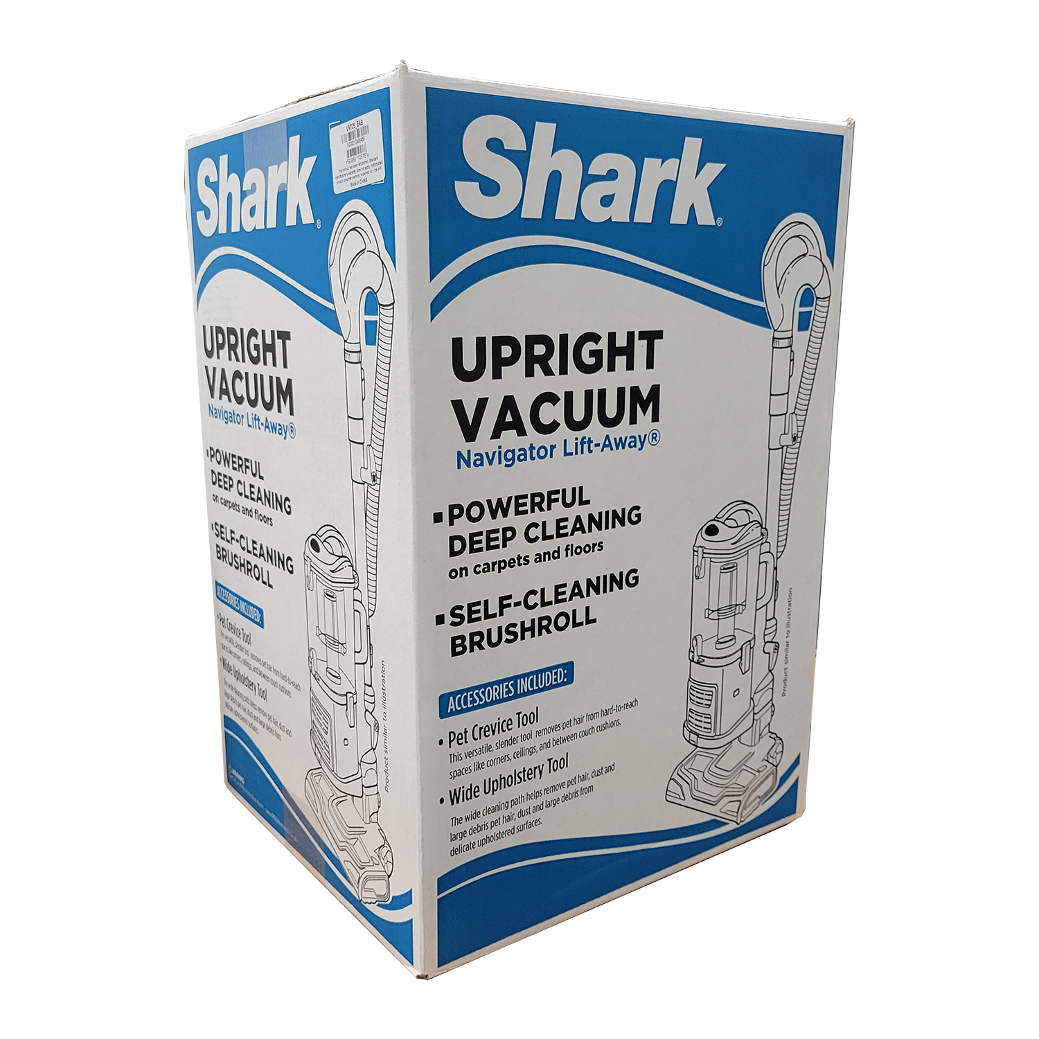 Shark Navigator Lift-Away Upright Vacuum with Self-Cleaning Brushroll, Factory Refurbished, FOB KS
