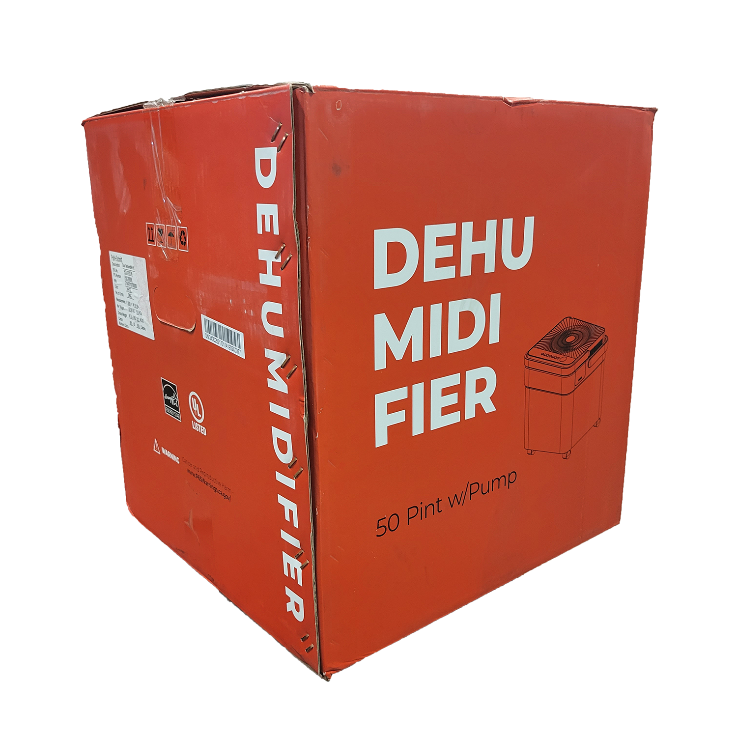 Pohl Schmitt 50 Pint with Pump - 4500 Sq. Ft. Cube Dehumidifier, FOB KS