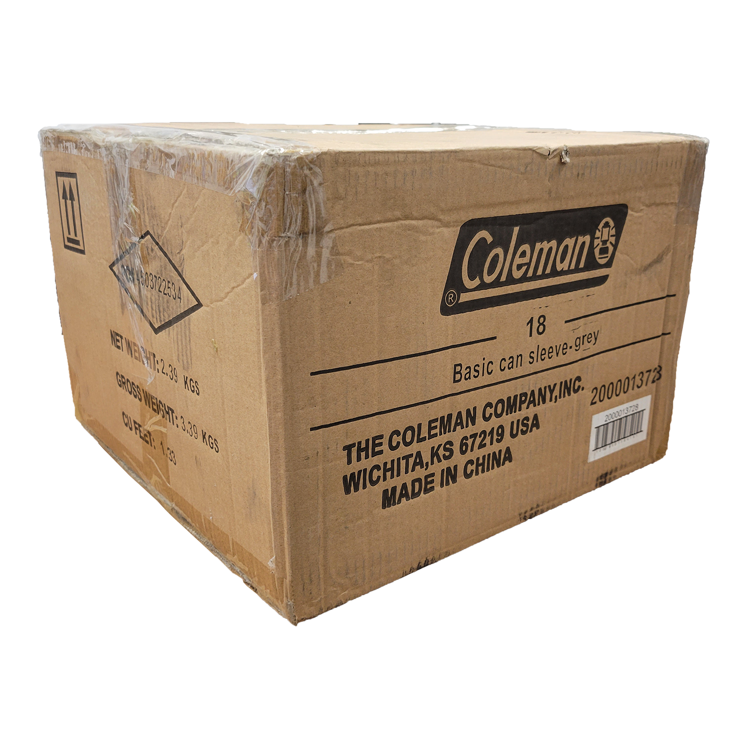 Coleman Soft Can Cooler Sleeve, FOB KS