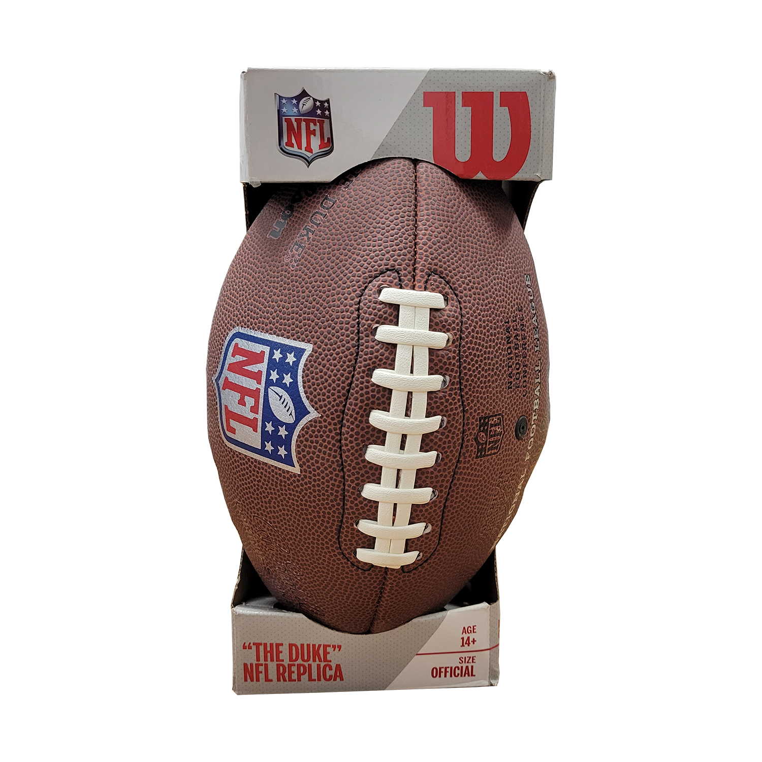 Wilson NFL The Duke Replica Football, FOB KS