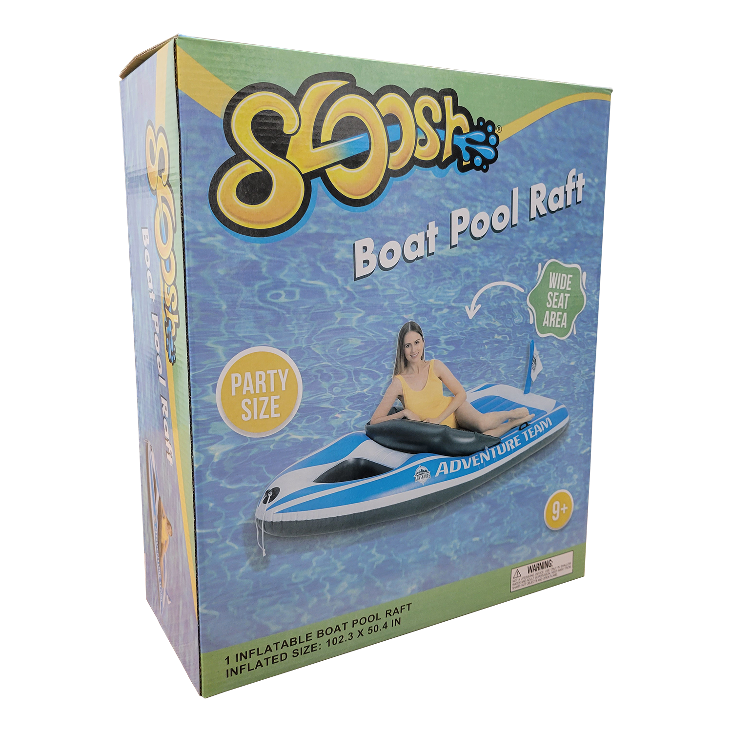 Sloosh Giant Inflatable Boat Pool Float Raft, FOB KS