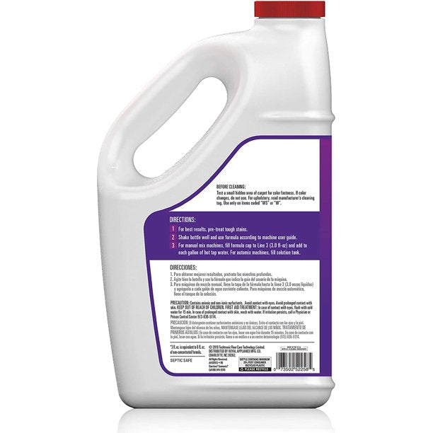 Hoover Paws & Claws Deep Cleaning Carpet Shampoo, Concentrated Machine Cleaner Solution for Pets, 128oz Formula, White, FOB KS