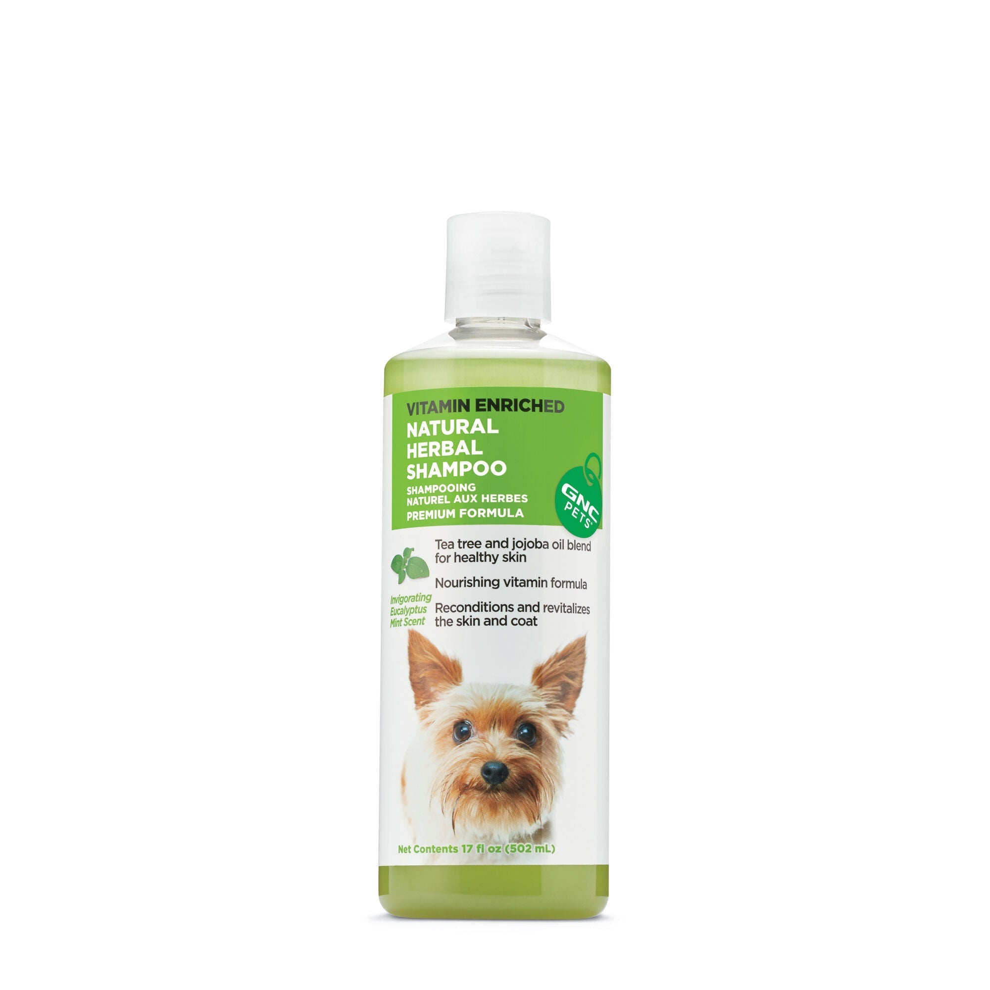 GNC Pets® Natural Herbal Shampoo- Invigorating Eucalyptus Mint Scent, FOB KS