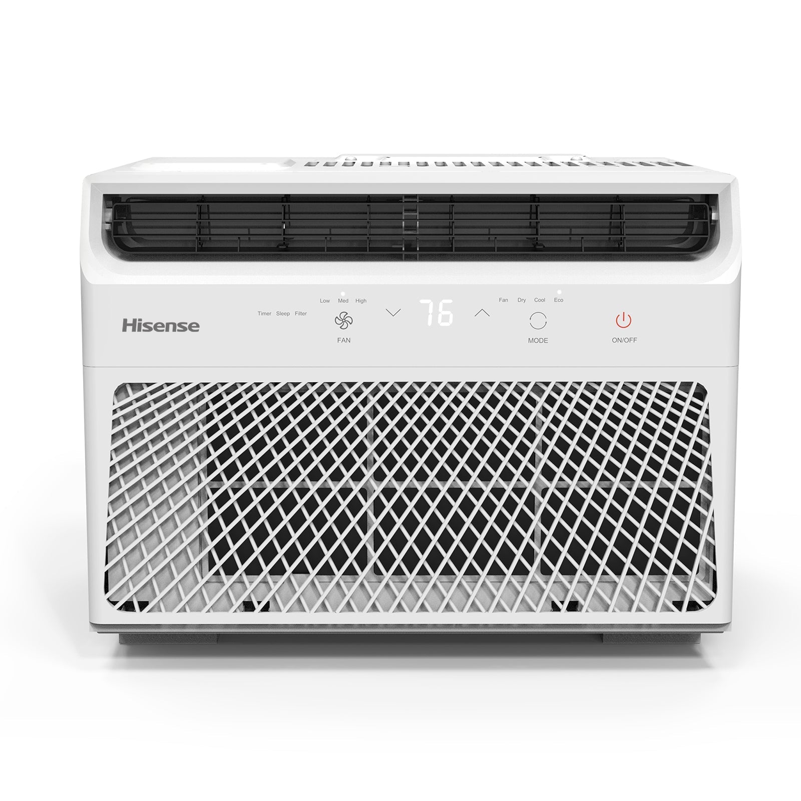 Hisense 6,000 BTU Window Air Conditioner 250 sq ft with Remote Control (115-Vol), FOB KS