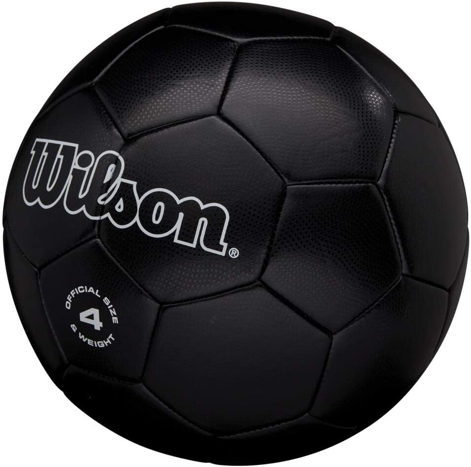 Wilson Traditional Soccer Ball - Black, Size 5