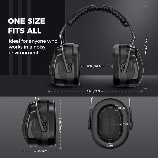 Mpow NRR 28dB Noise Reduction Safety Ear Muffs, FOB KS