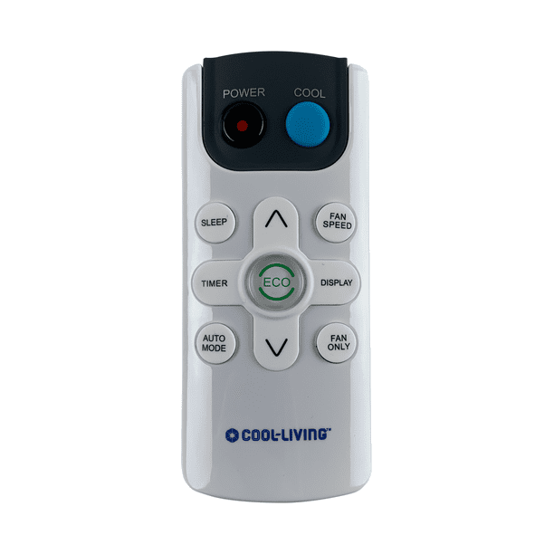Cool-Living 8,000 BTU AC Unit 42db Ultra Quiet, 35% Energy Savings Digital Display and Remote, White, FOB KS