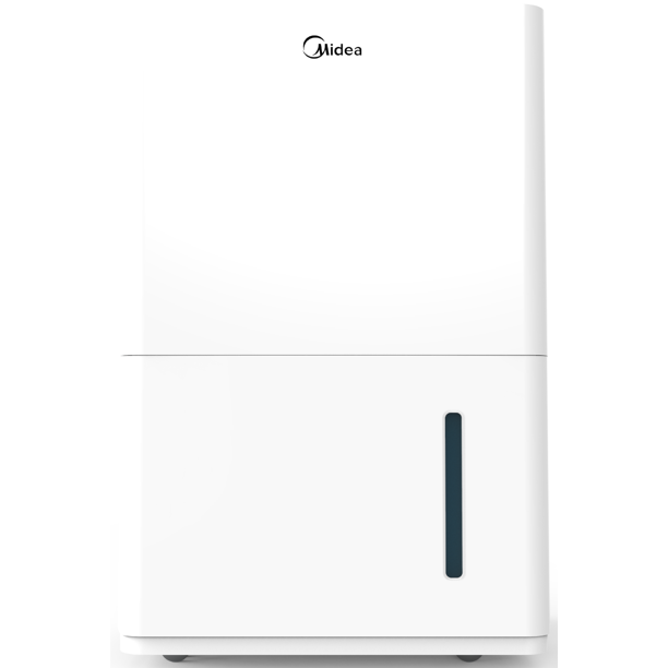 Midea EnergyStar 22-Pint Smart Dehumidifer, White, Factory Refurbished, FOB KS