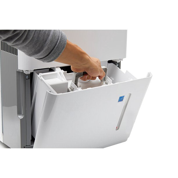 Midea EnergyStar 22-Pint Smart Dehumidifer, White, Factory Refurbished, FOB KS