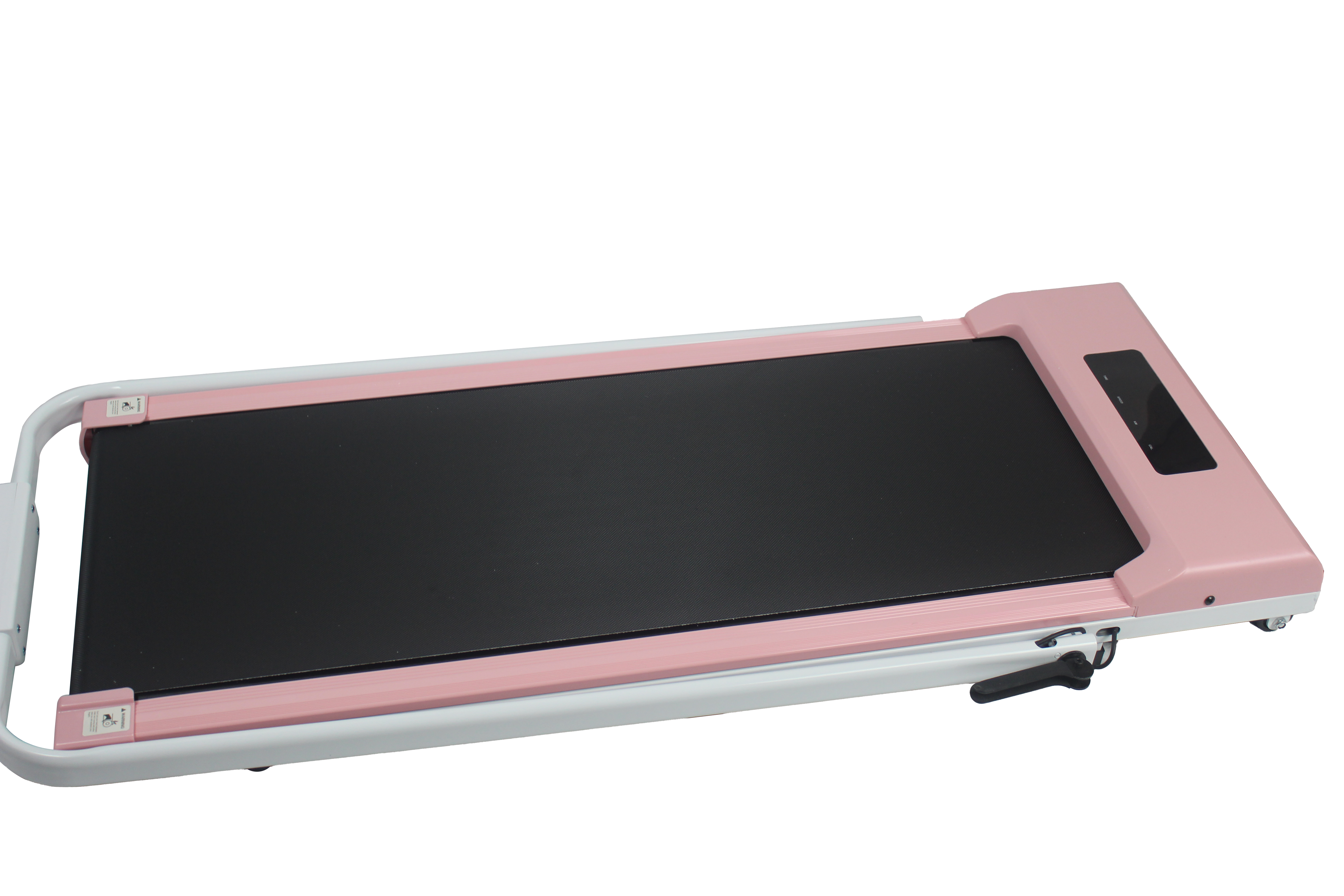 Walking Under Desk Treadmill with Remote Control, LED Display, 2 in 1 Desk Treadmill Black/Pink