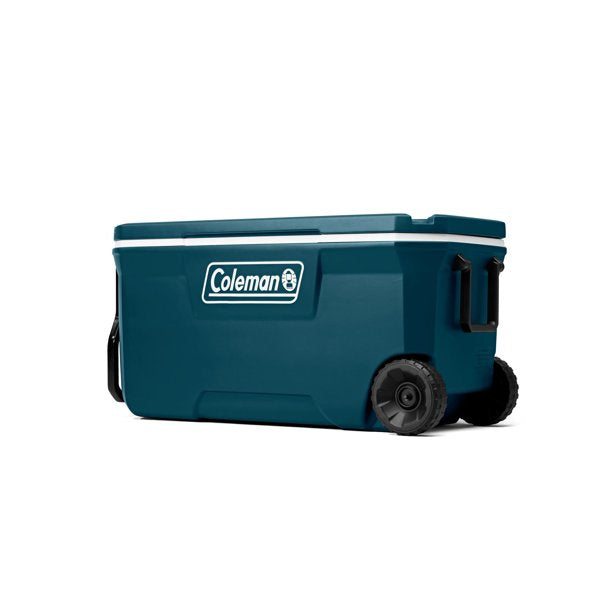 Coleman 316 Series 100QT Wheeled Hard Sided Cooler, Space Blue, FOB KS