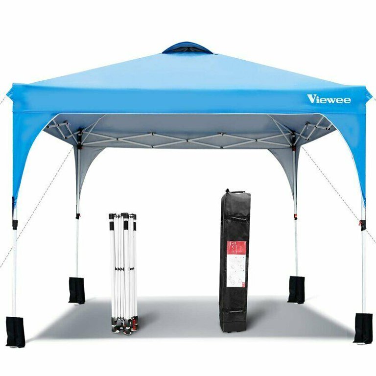 Viewee Outdoor Portable Anti-UV Waterproof 10' X 10' Instant Canopy Tent W/ Bag
