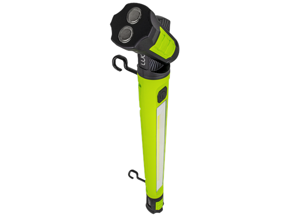 Luceco Green 10-Watt Rechargeable Integrated LED Inspection Torch Light