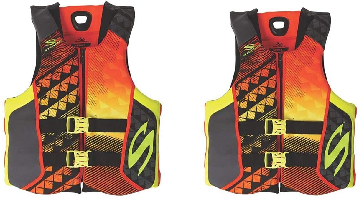 Stearns Hydroprene Life Vest, Orange, Small, FOB KS